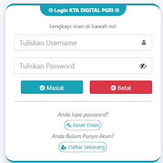 Register PGRI Musi Rawas - Persatuan Guru Republik Indonesia Cabang Musi Rawas